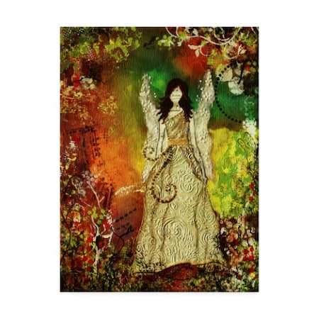 Janelle Nichol 'Angel Of Light' Canvas Art,14x19